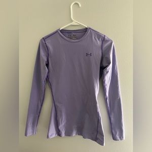 Light purple fitted Under Armour